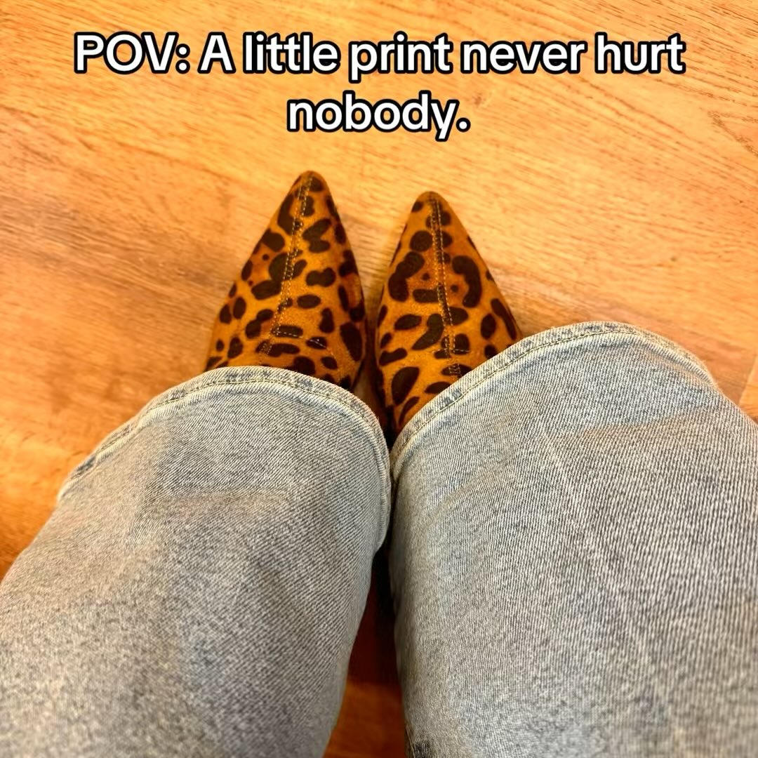 A little print never hurt nobody… but it definitely made a statement. #fashionstyledetroit #leopardprint