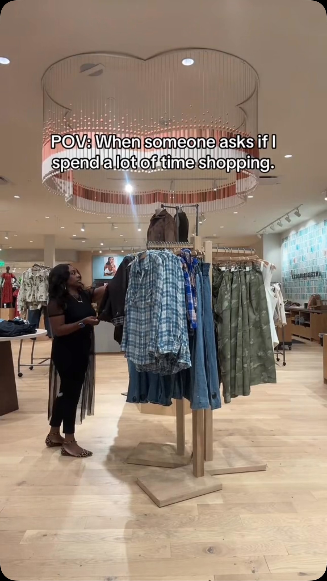 I mean…..I spend less time shopping than I do convincing myself I need it. 😂 #fashionstyledetroit