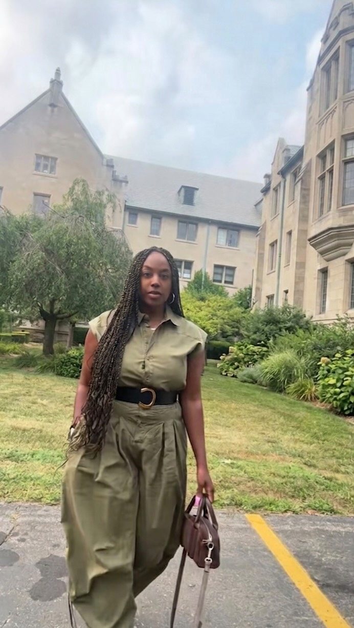 Sometimes your photographer is 7 years old, the angles are questionable, and you’re just hoping she keeps you in the frame.  #fashionstyledetroit #ootd