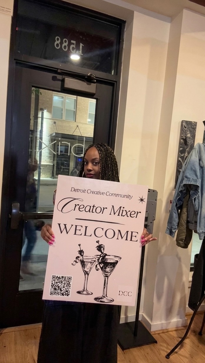 I’ve always wanted to build a creative community where the energy is right, the vibes are genuine, and people can walk into a room and instantly feel welcomed.
.
Our first Creator Mix as @detroitcreativecommunity meant a lot to me. Seeing so many new faces, familiar faces, creatives connecting, laughing, collaborating, and just enjoying the moment reminded me exactly why we started this.
.
This is more than an event to me. It’s a space for creatives to feel inspired, seen, and connected. And we’re just getting started @detroitfinds313 @dodreamon @astoldbyarielb @ashleigh.lashawn 
.
Thanks to all the amazing sponsors who helped make this night possible 
@itsmaangoszn@twoforevermoments @curiouselixirs
@bridetroit @bookpinch @thecarternailco